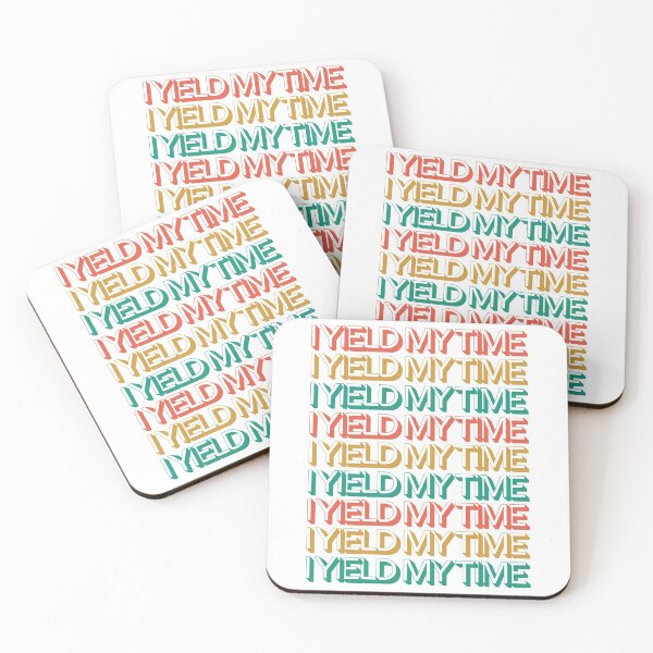 Item preview, I Yield My Time - Vintage Typography  designed and sold by Valuential.