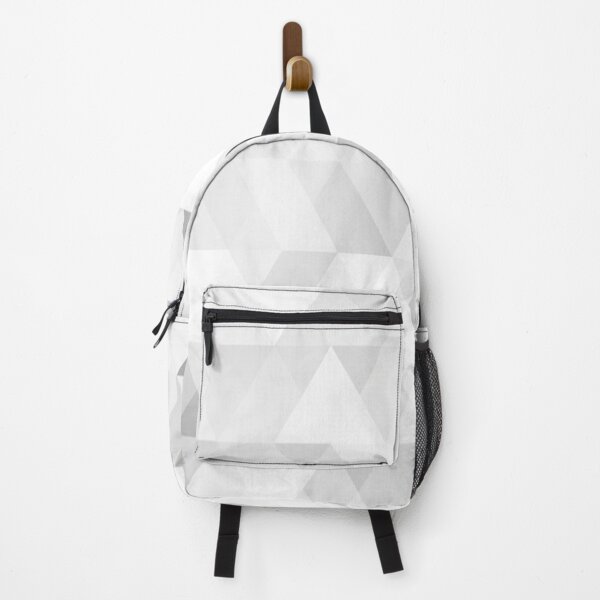 Item preview, White and Grey Geometric Triangles designed and sold by Bright Dreamer.