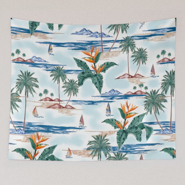 Item preview, Tropical Pattern Illustration  designed and sold by MarcSabuncu.