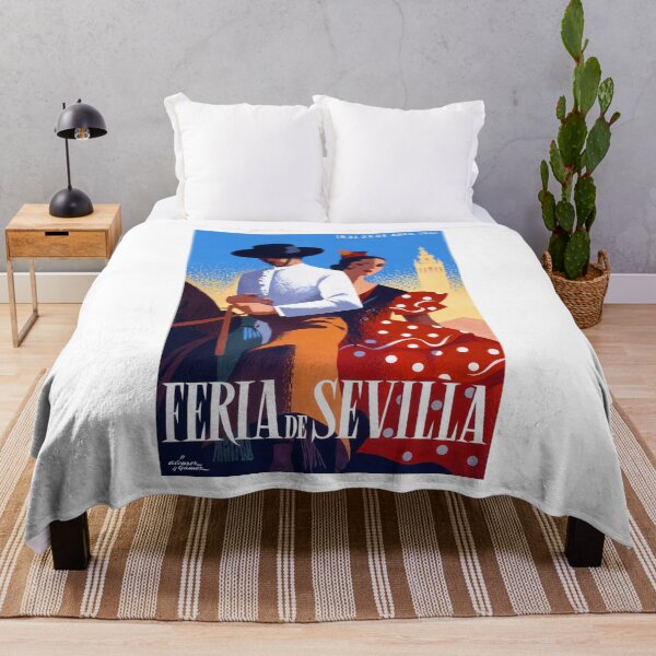 Item preview, 1961 SPAIN Feria De Sevilla Poster designed and sold by retrographics.
