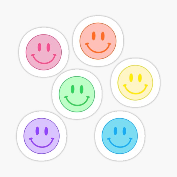 Pack de visage souriant Sticker