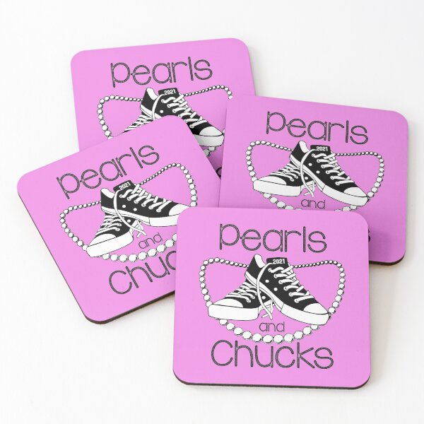 Item preview, Pearls & Chucks Kamala Harris 1st Vice President 2021 designed and sold by 9ine9.