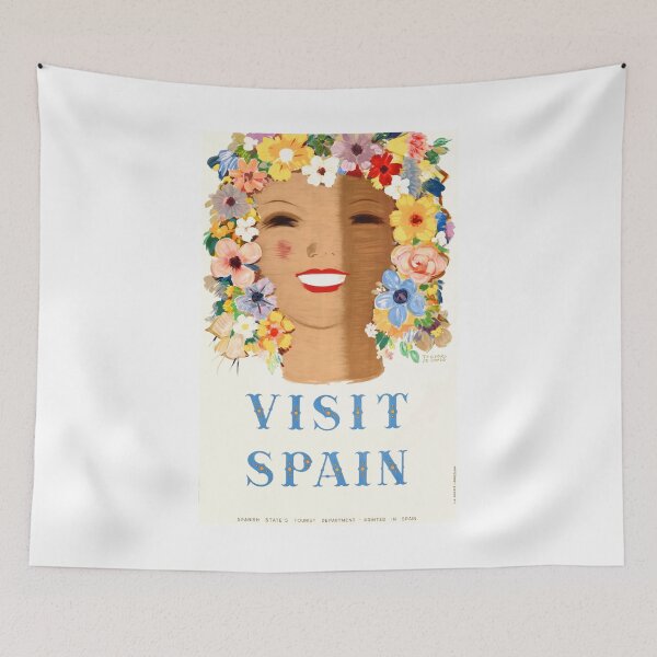 Item preview, VISIT SPAIN 1950s Travel Poster designed and sold by retrographics.