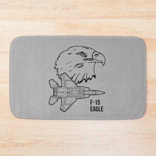 Item preview, F-15 Eagle Vintage Styled Logo designed and sold by artbyedo.