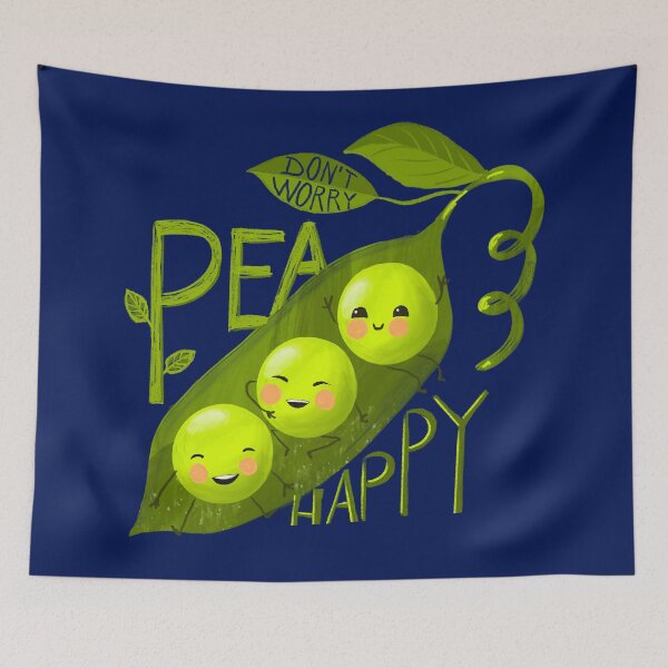 Item preview, Pea happy designed and sold by Petit Faon Prints.