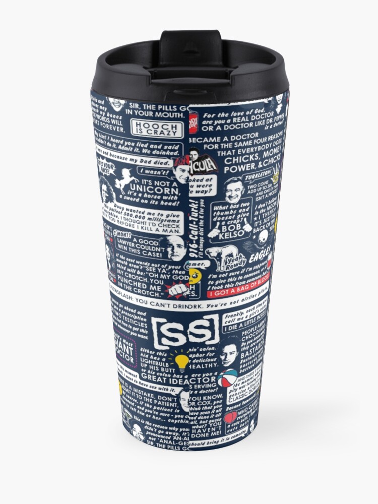 Alternate view of Wise Words of Scrubs Travel Mug