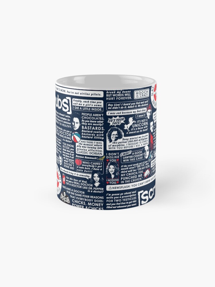 Alternate view of Wise Words of Scrubs Mug