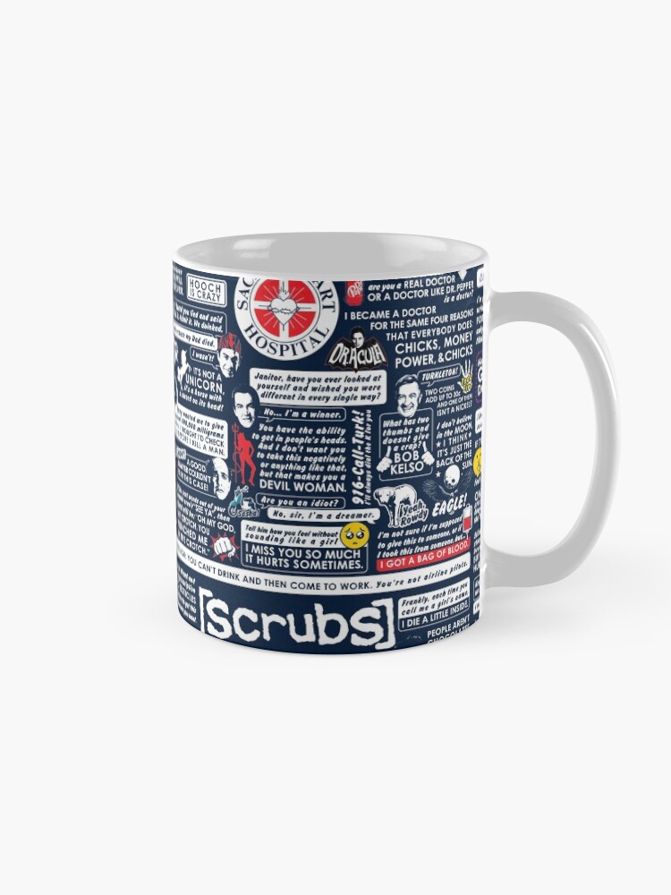 Alternate view of Wise Words of Scrubs Mug