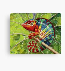 Panther Chameleon Canvas Print