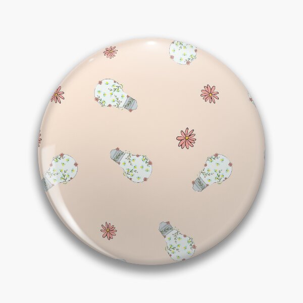 Item preview, Floral Light Bulb With Fireflies In It Pattern designed and sold by Lizzamour.