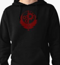 Brotherhood of Steel Emblem (Red) Pullover Hoodie
