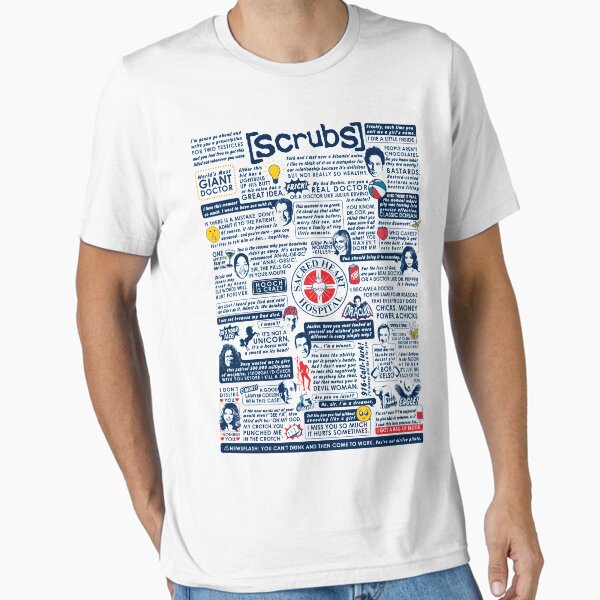 Item preview, Wise Words of Scrubs (Variant) designed and sold by huckblade.