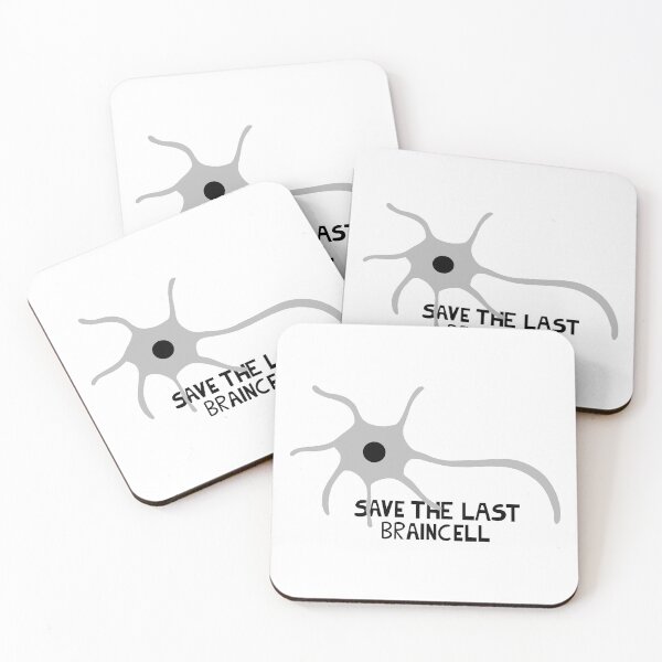 Item preview, Save the last braincell B / W designed and sold by MokkaCat.