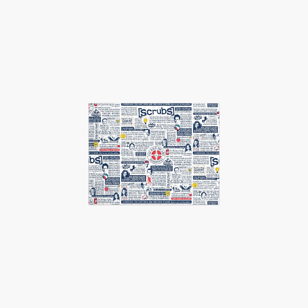 Wise Words of Scrubs (Variant) Jigsaw Puzzle