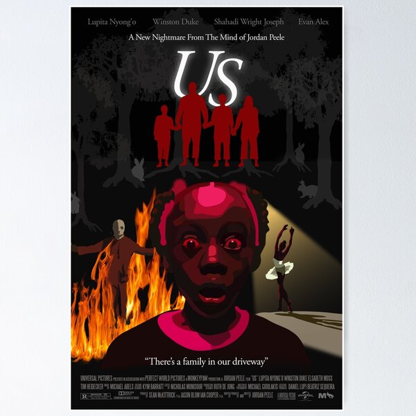 Item preview, Us (2019) Poster designed and sold by Matthew Arciniega.