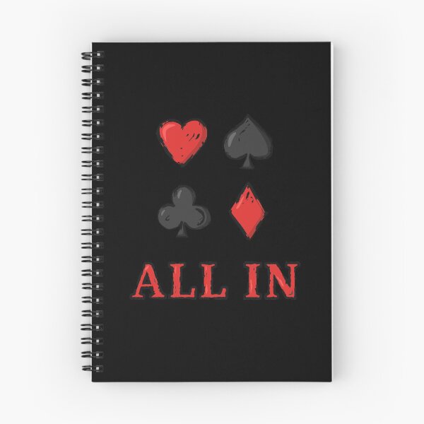 Item preview, All in poker symbol player text designed and sold by Kids Art 4U.