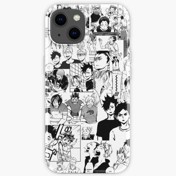 Haikyuu!! - Manga Collage iPhone Soft Case