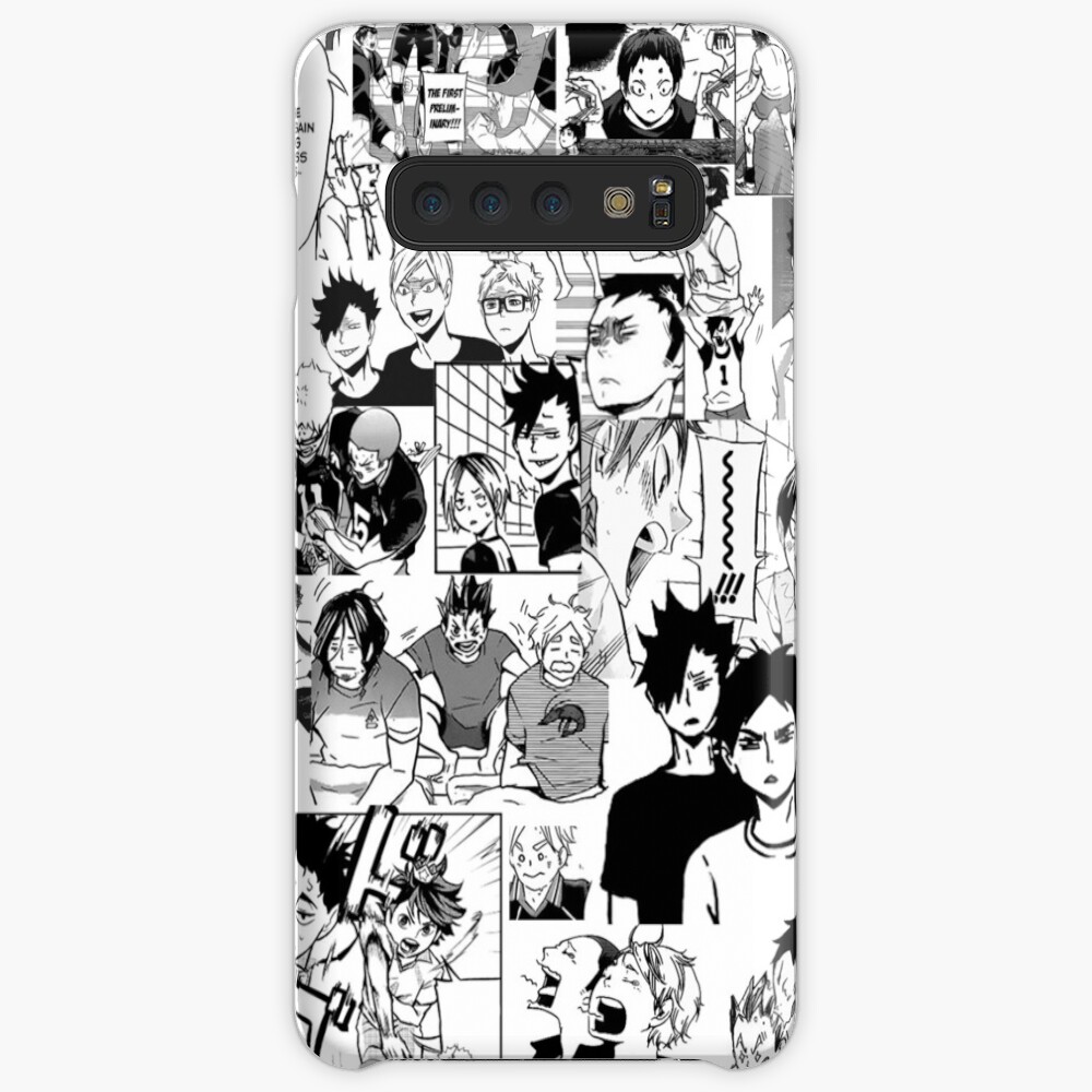 Coque et skin adhésive Samsung Galaxy « Haikyuu !! - Manga Collage»