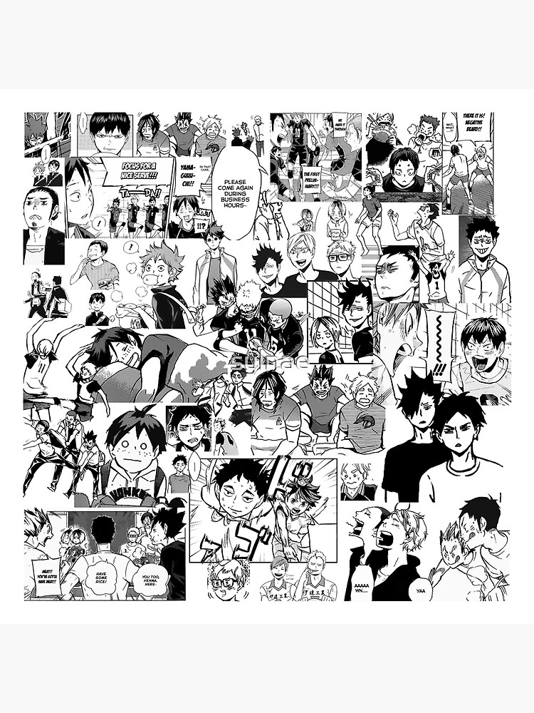 Haikyuu!! - Manga Collage by sylnae