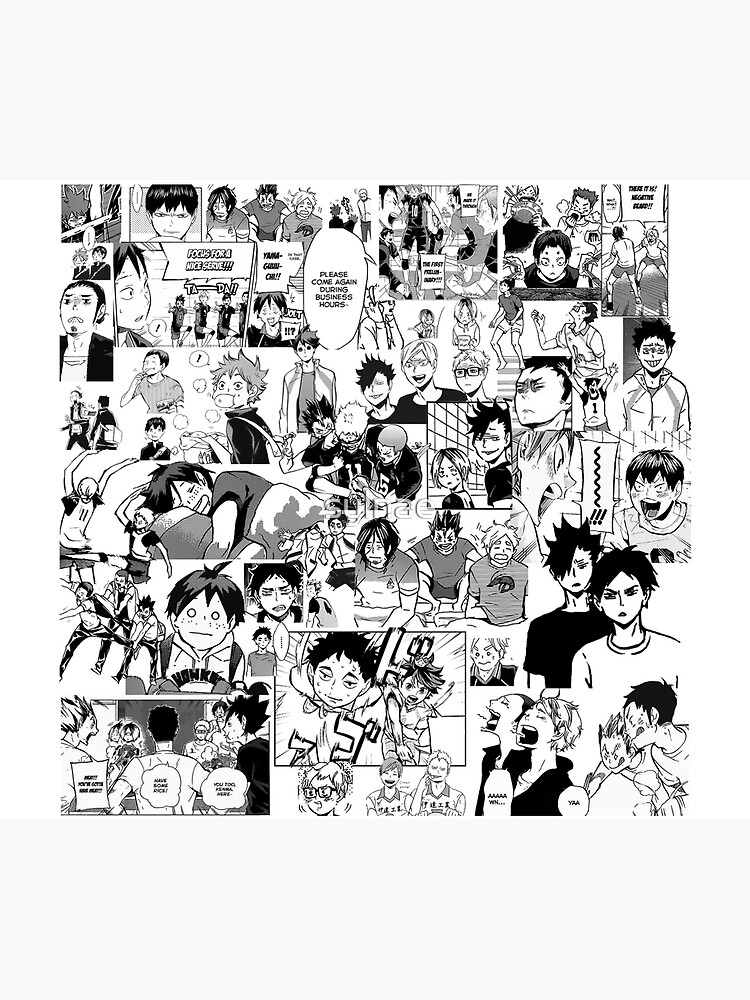 Haikyuu!! - Manga Collage by sylnae
