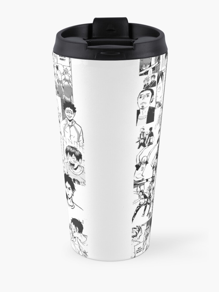 Alternate view of Haikyuu!! - Manga Collage Travel Coffee Mug