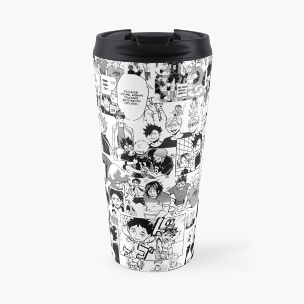 Haikyuu!! - Manga Collage Travel Mug