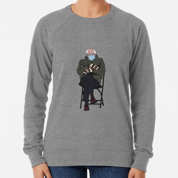 Bernie Mittens Lightweight Sweatshirt
