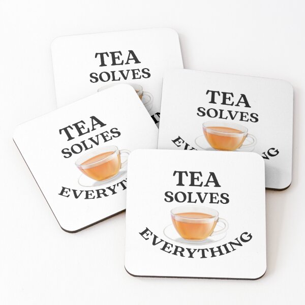 Item preview, Tea Solves Everything, Tea Lover Gift, Stickers designed and sold by MoradovT-shirt.
