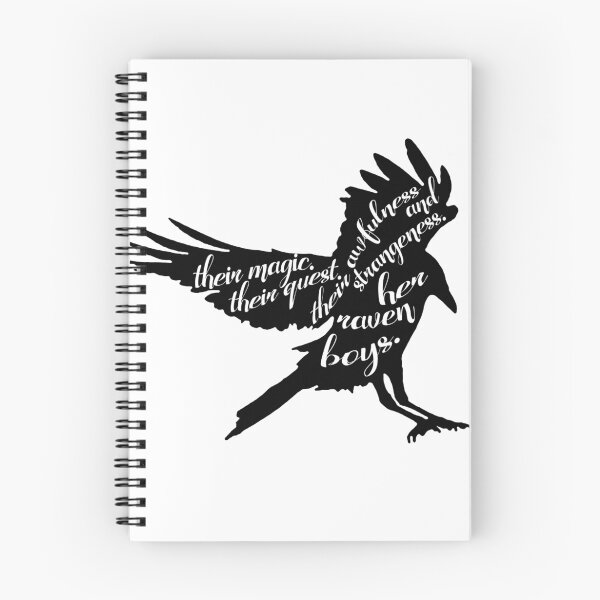 Item preview, her raven boys. designed and sold by harrisons.