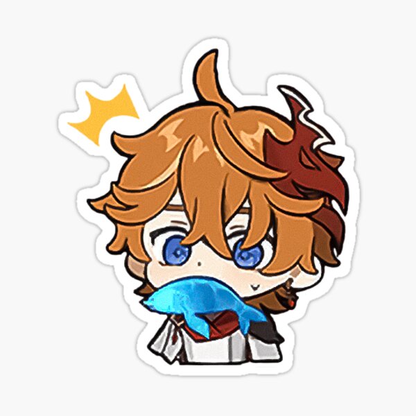 Tartaglia/Childe | Genshin Impact Sticker "Shocked" Sticker