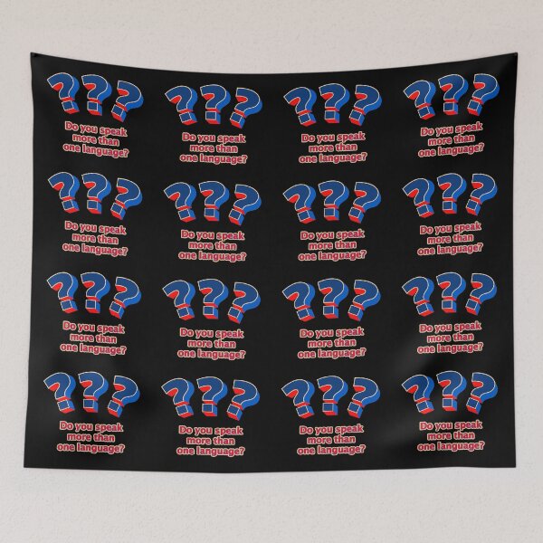 Item preview, Do you speak more than one language? designed and sold by janraydesigns.