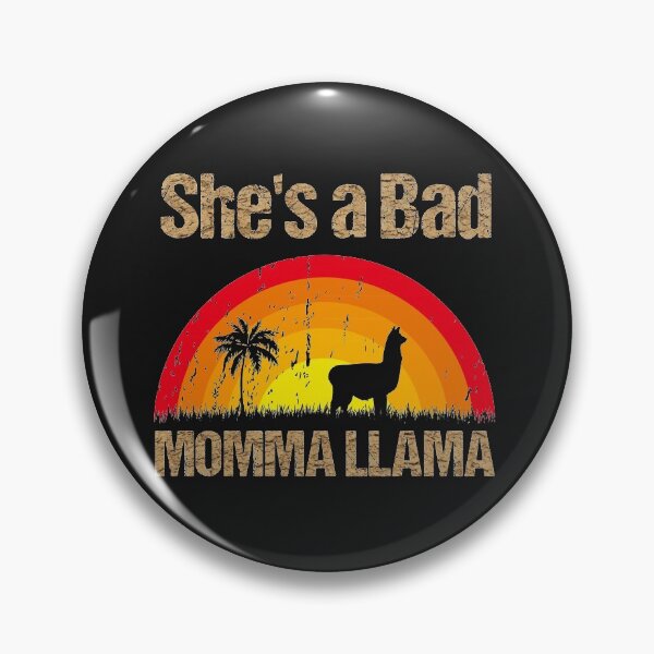 Item preview, She's a Bad Momma Llama designed and sold by mahjoubstr.