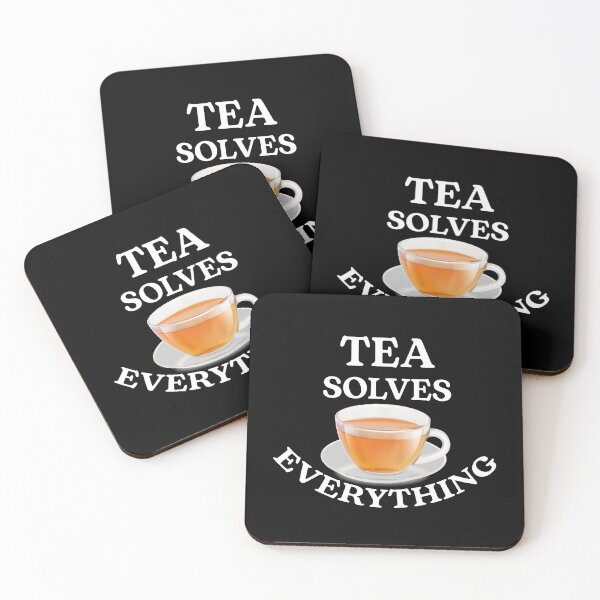 Item preview, Tea Solves Everything, Tea Lover Gift, Mask designed and sold by MoradovT-shirt.