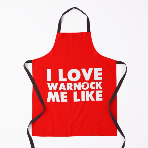 Item preview, I love Warnock me like - in white text designed and sold by iRussJ.