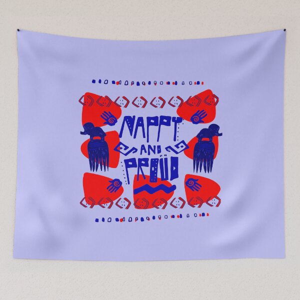 Item preview, nappy and proud afro designed and sold by Gossip Rag.