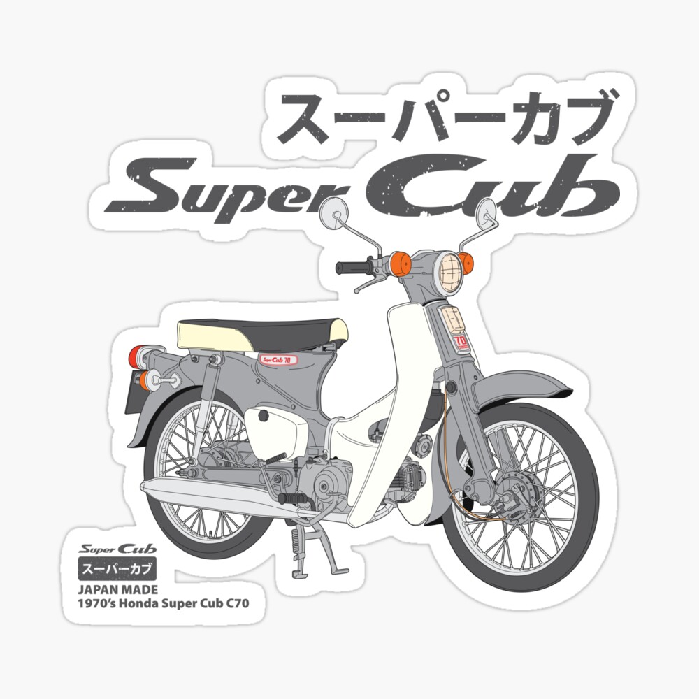 Honda c70 deals classic original