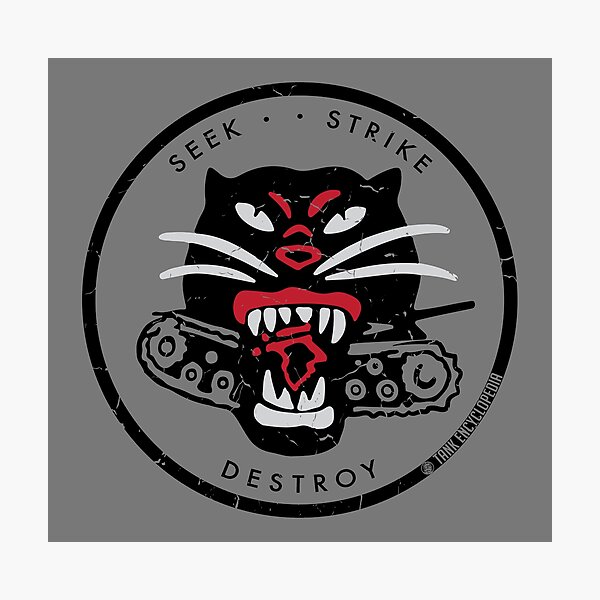 Item preview, Seek, Strike, Destroy - Hellcat US Tank Destroyers designed and sold by artbyedo.