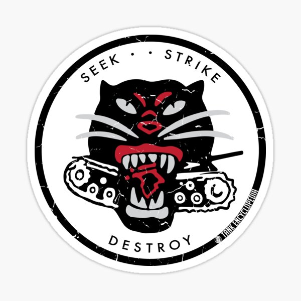 Item preview, Seek, Strike, Destroy - Hellcat US Tank Destroyers designed and sold by artbyedo.