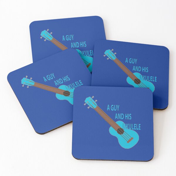 Item preview, A Guy and His Ukulele designed and sold by JAZTshirt.
