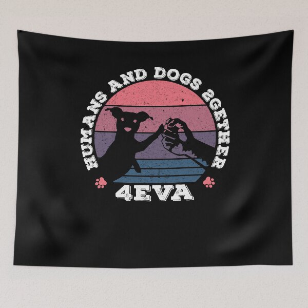 Item preview, Humans and Dogs together for ever designed and sold by inkedtee.
