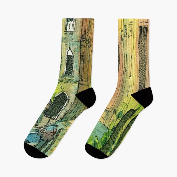 Item preview, Venice Canal Landscape designed and sold by darrenyeoart.
