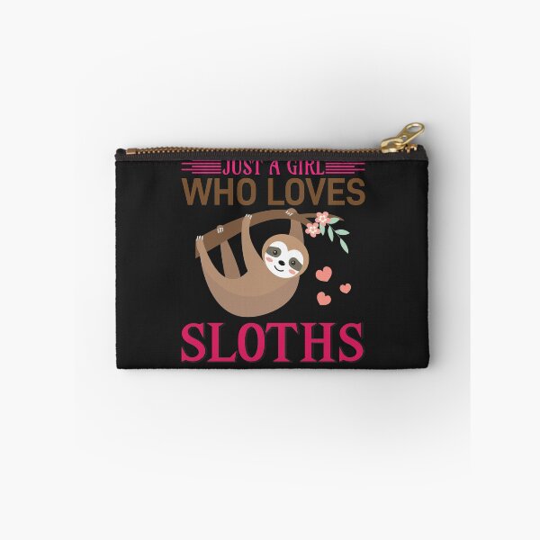 Item preview, Just a Girl who love Sloths designed and sold by Mande Arts.