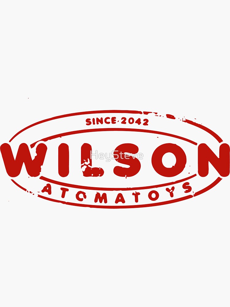 "Wilson Atomatoys Fallout 4" Sticker for Sale by HeySteve Redbubble