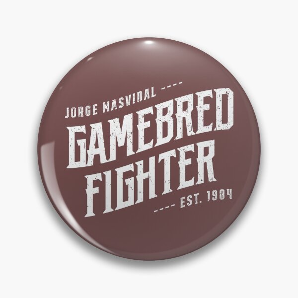 Item preview, Jorge "Gamebred Fighter" Masvidal - Vintage Typography 2 designed and sold by Getting  Smashed Co.