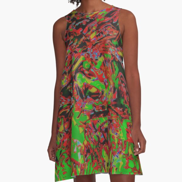 REFRACTION A-Line Dress