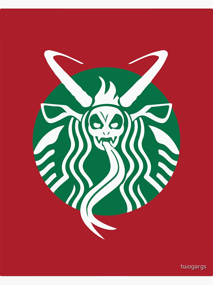 Krampuspresso - Caffeine Demon (RED) by twogargs