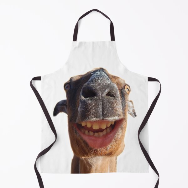Item preview, grinning goat designed and sold by Stephanie Skeem.