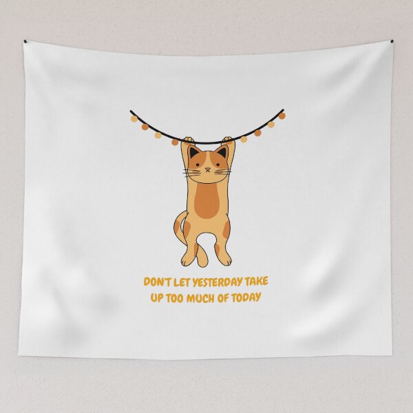 Item preview, Motivational Cute Cat designed and sold by rodmendonca.