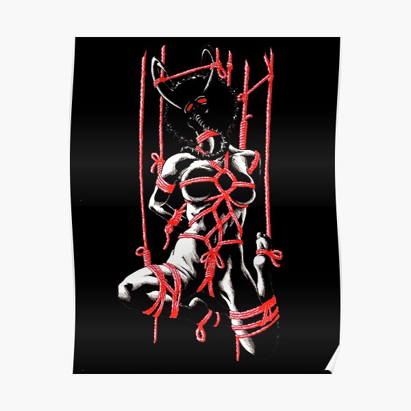 Suspended in Ecstacy black Poster