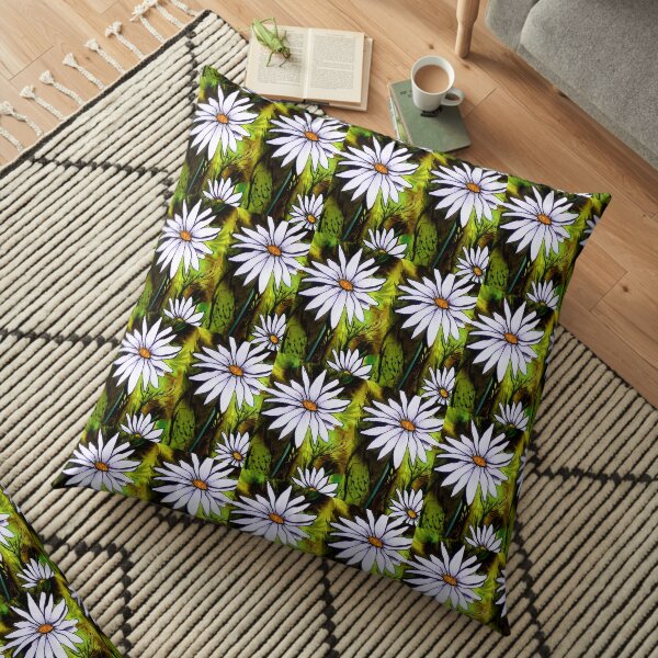 Daisy Delight Floor Pillow
